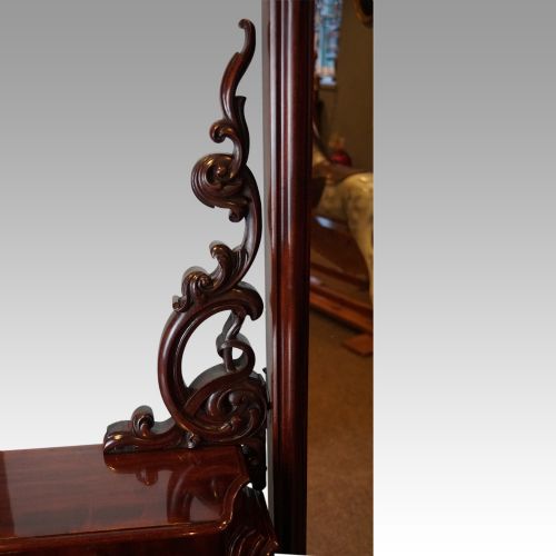fig 3. Victorian mahogany Queen dressing table