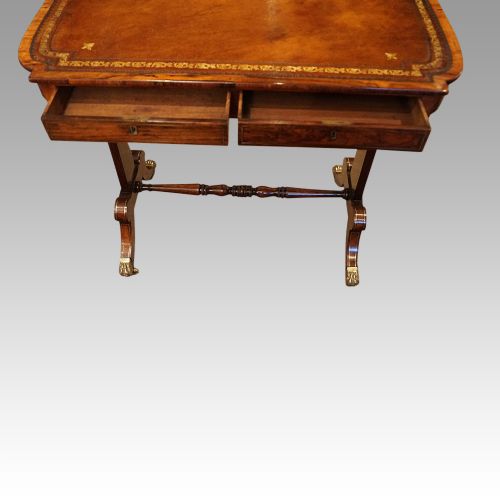 fig 4. Regency rosewood writing table