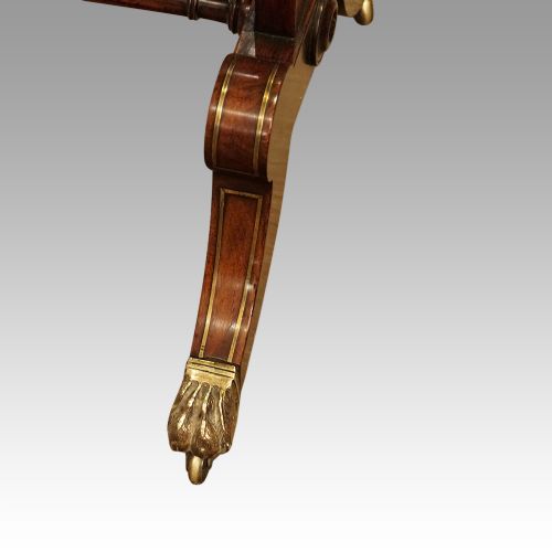 fig 5. Regency rosewood writing table