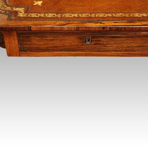 fig 6. Regency rosewood writing table