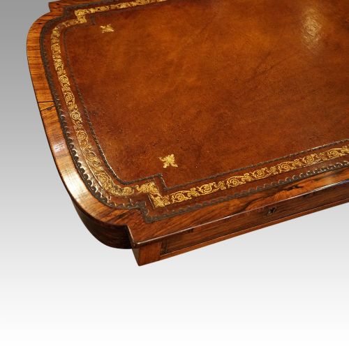fig 8. Regency rosewood writing table