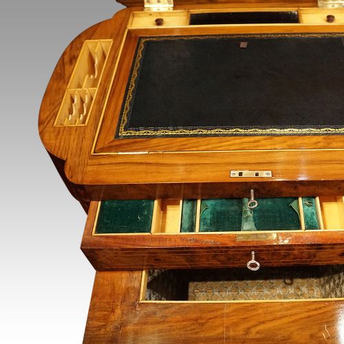 fig 8. Victorian walnut games worktable