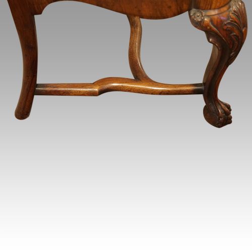 fig 2. Pair of walnut side chairs manner of Daniel Marot
