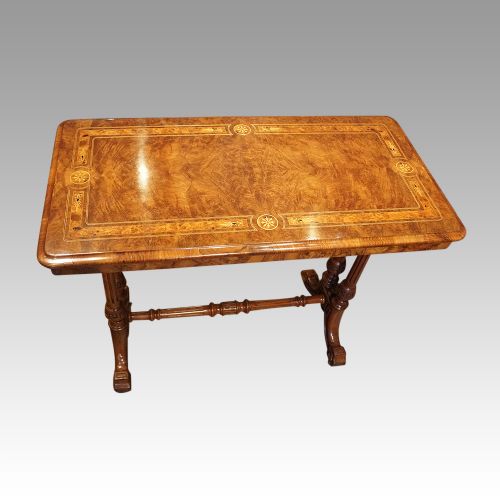 fig 7. Victorian inlaid centre table