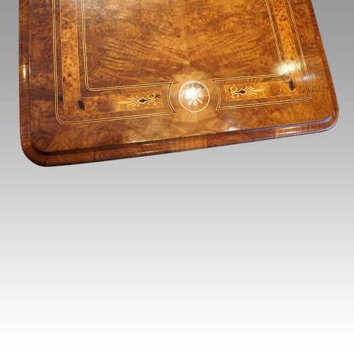 fig 8. Victorian inlaid centre table