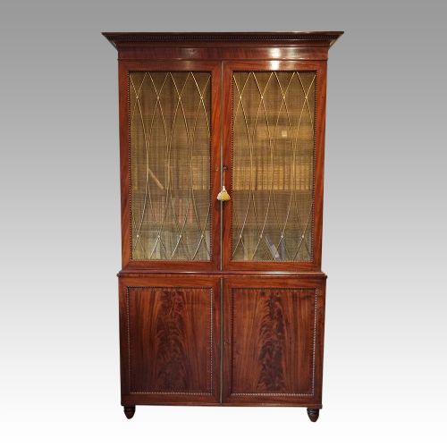 William IV Mahogany Library Bookcase
