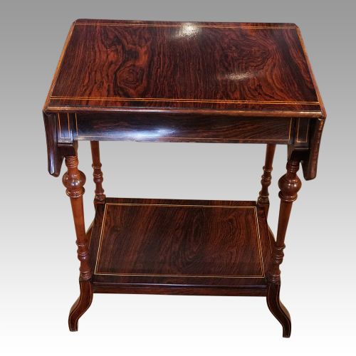 fig 2. Victorian inlaid rosewood side-table