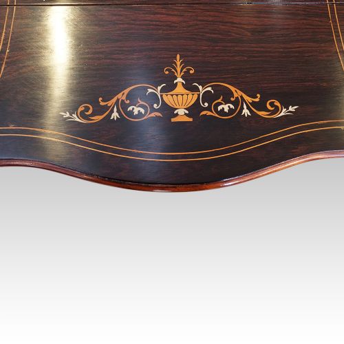 fig 3. Victorian inlaid rosewood side-table