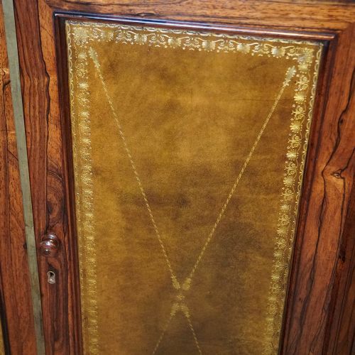 fig 9. William IV rosewood breakfront side cabinet