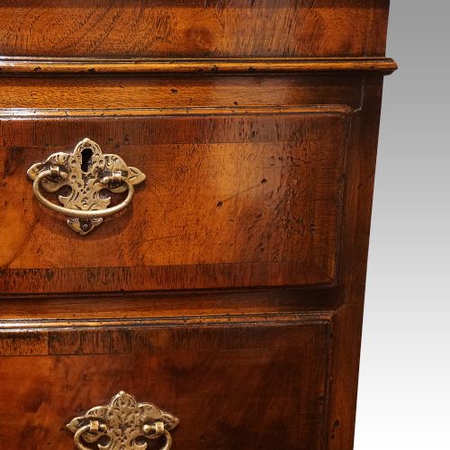 fig 4. Queen Anne style walnut tallboy