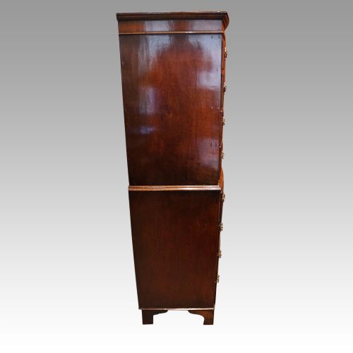 fig 5. Queen Anne style walnut tallboy
