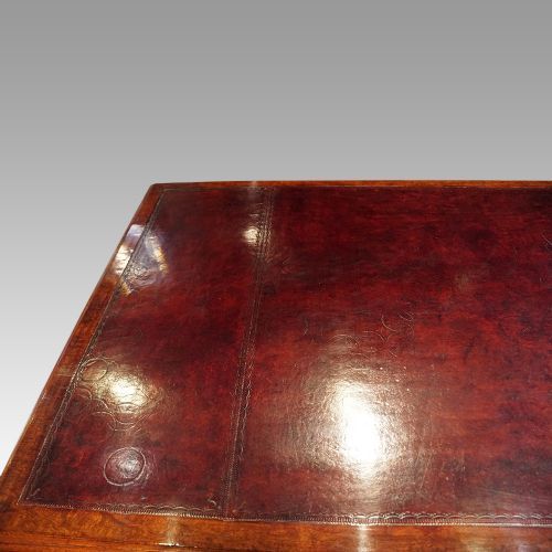 fig 2. Victorian mahogany partners desk