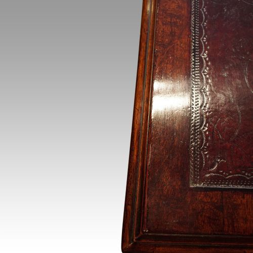 fig 3. Victorian mahogany partners desk