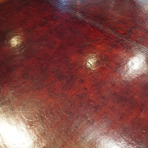 fig 5. Victorian mahogany partners desk