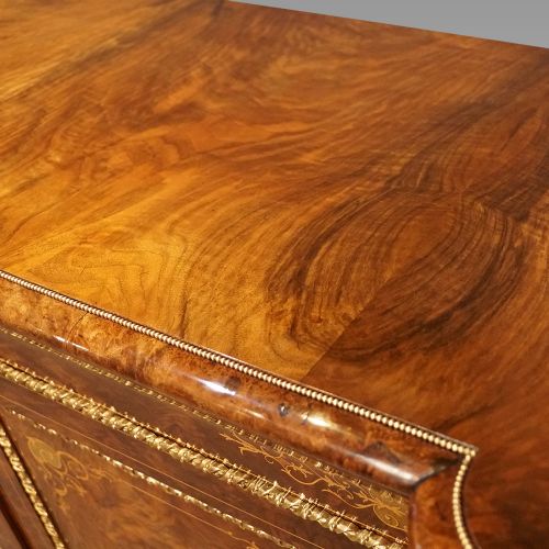 fig 5. Victorian walnut 4 door credenza