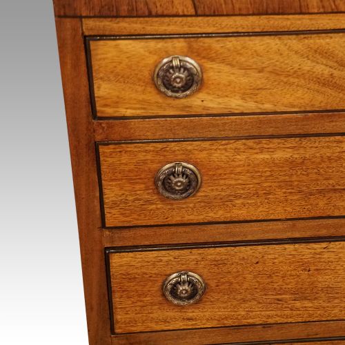 fig 1. Edwardian mahogany bedside chest