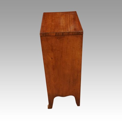 fig 2. Edwardian mahogany bedside chest