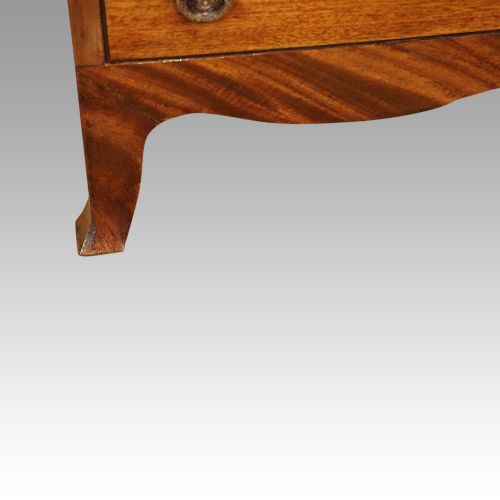 fig 3. Edwardian mahogany bedside chest