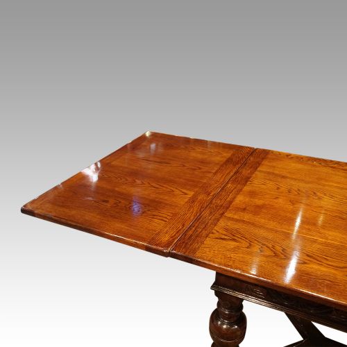fig 2. Large Oak refectory table