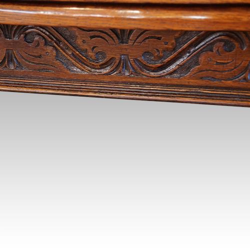 fig 3. Large Oak refectory table
