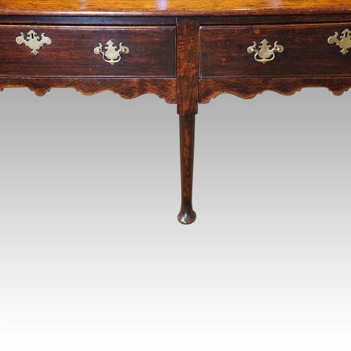 fig 2. Georgian oak dresser base
