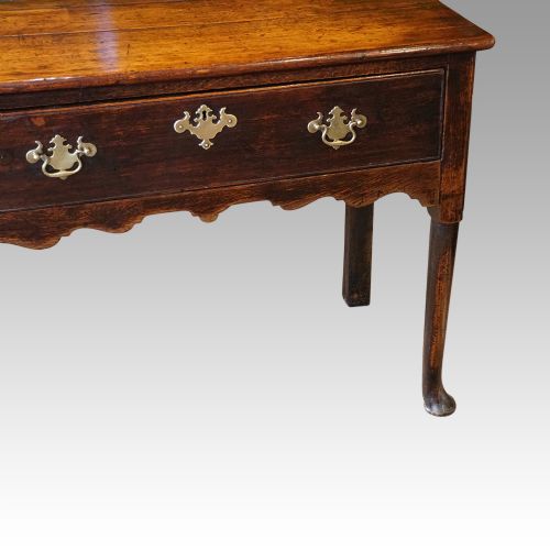 fig 6. Georgian oak dresser base