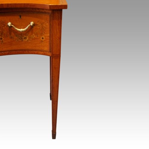 fig 7. Victorian satinwood inlaid display cabinet