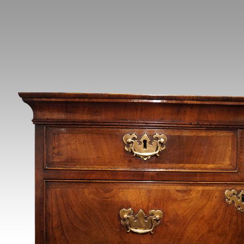 fig 6. Antique walnut chest on chest