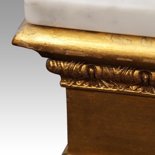 fig 1. 19thc. Empire gilt console table