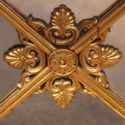 fig 6. 19thc. Empire gilt console table