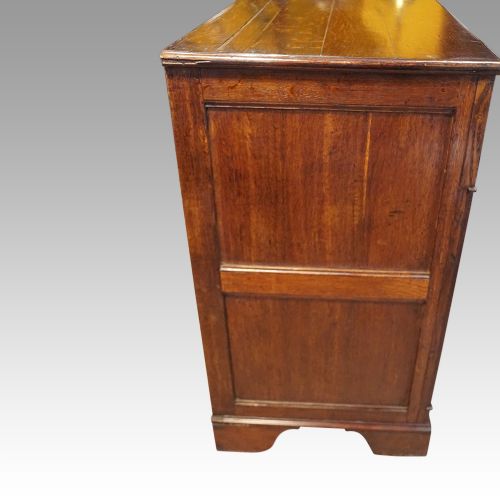 fig 5. Antique oak cupboard dresser base