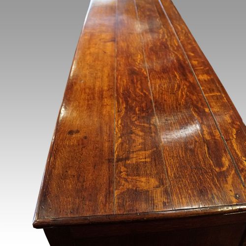 fig 6. Antique oak cupboard dresser base