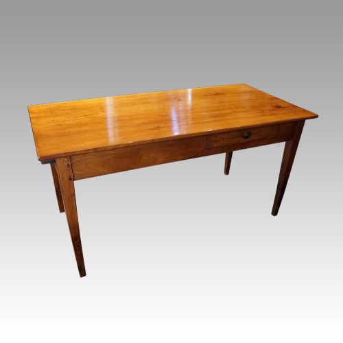 fig 1. Antique Cherrywood farmhouse table