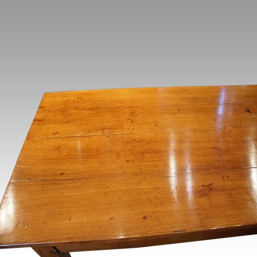 fig 2. Antique Cherrywood farmhouse table