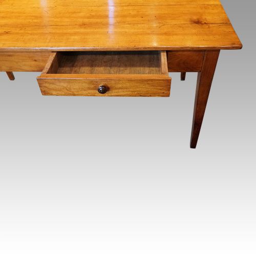 fig 4. Antique Cherrywood farmhouse table
