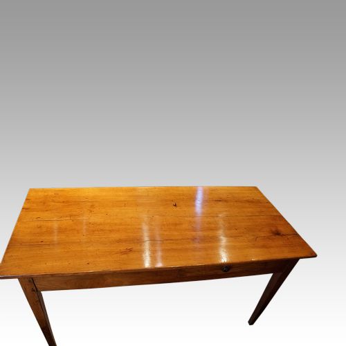 fig 6. Antique Cherrywood farmhouse table