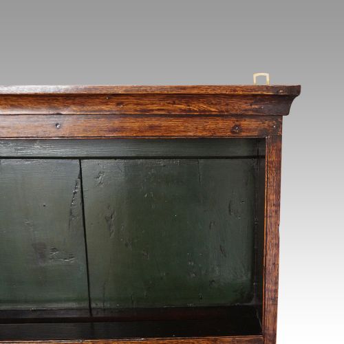 fig 1. Antique oak plate rack