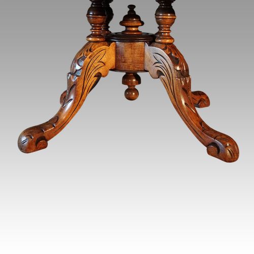 fig 1. Victorian walnut coffee table