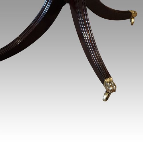 fig 5. Georgian style mahogany dining table