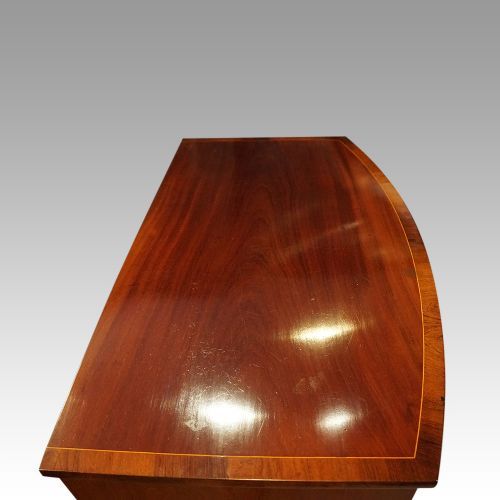 fig 8. Regency mahogany bowfront chest