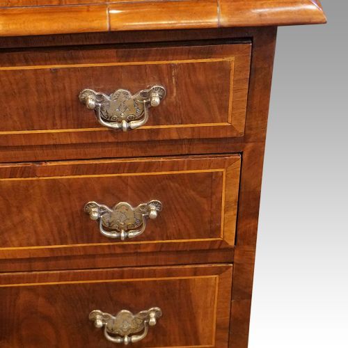 fig 6. George V walnut bedside chest
