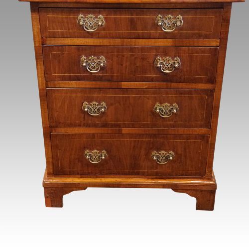 fig 4. Georgian Style Walnut Bedside Chest
