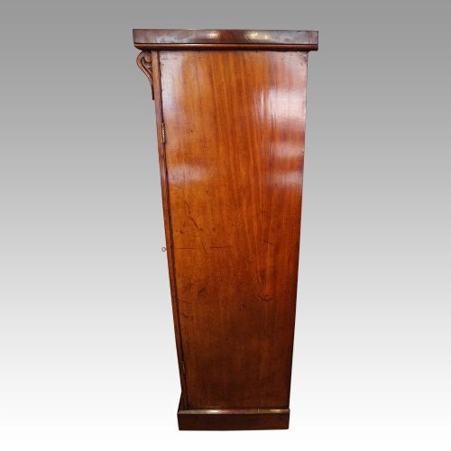 fig 6. Victorian mahogany Wellington chest