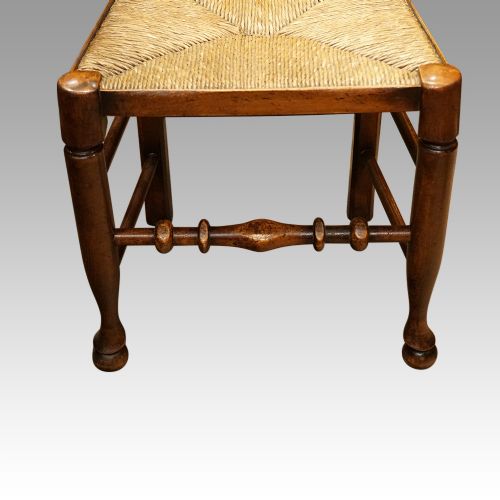fig 4. Set of 10 Lancashire spindle back chairs 