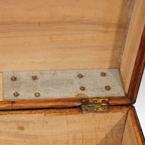 fig 8. Large Victorian camphor wood campaign chest