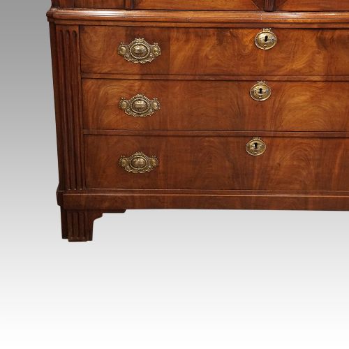 fig 5. Antique mahogany wardrobe