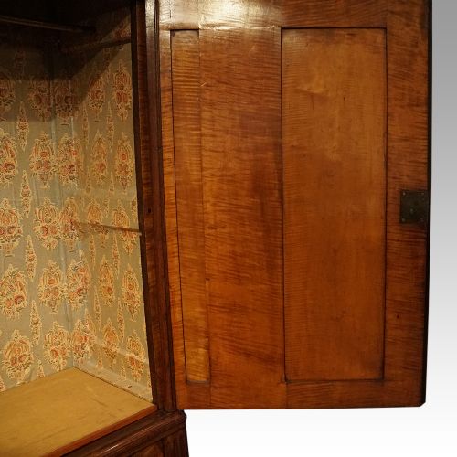 fig 9. Antique mahogany wardrobe