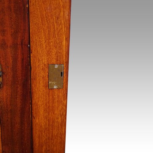 fig 6. Victorian mahogany Wellington chest