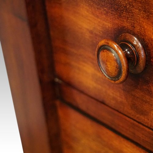 fig 7. Victorian mahogany Wellington chest