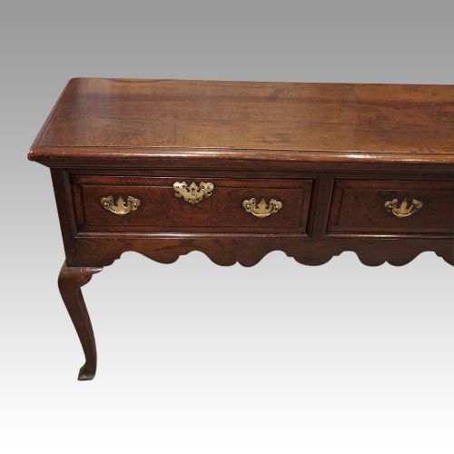 fig 1. Antique oak dresser oak